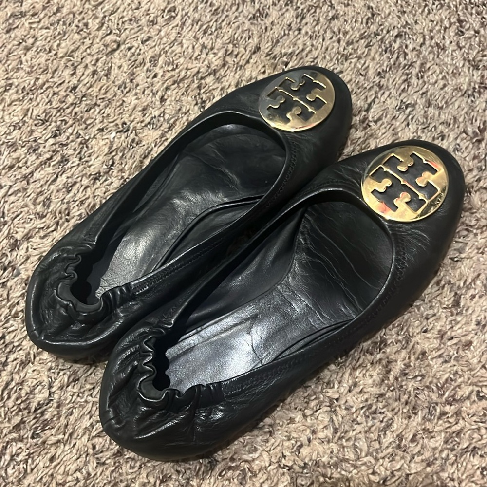 Tory Burch Minnie travel ballet - size 10M
